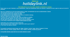Desktop Screenshot of holidaylink.nl